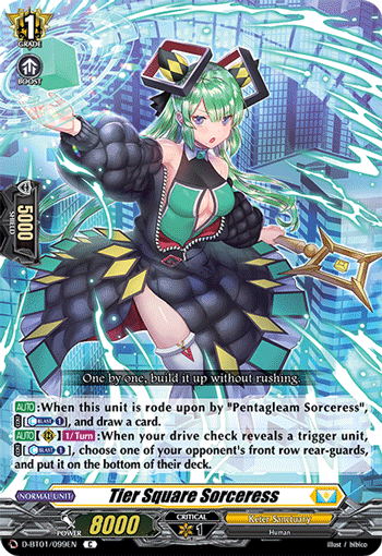 D-BT01/099EN Tier Square Sorceress C