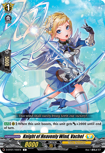 D-BT01/100EN Knight of Heavenly Wind, Vachel C