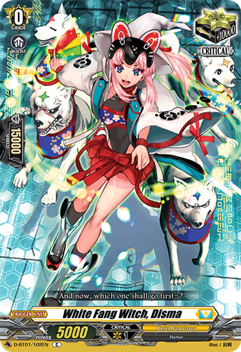 D-BT01/102EN White Fang Witch, Disma C