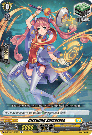 D-BT01/105EN Circuling Sorceress C