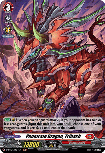 D-BT01/H01EN Penetrate Dragon, Tribash H