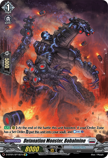 D-BT01/SP18EN Detonation Monster, Bobalmine SP