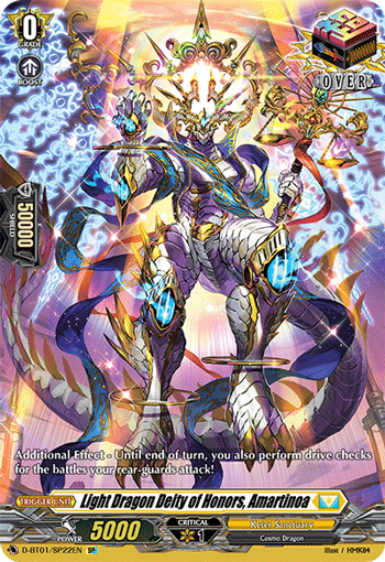 D-BT01/SP22EN Light Dragon Deity of Honors, Amartinoa SP