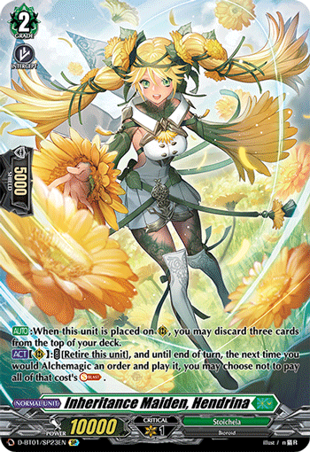 D-BT01/SP23EN Inheritance Maiden, Hendrina SP