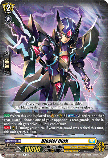 D-BT02/046EN Blaster Dark R