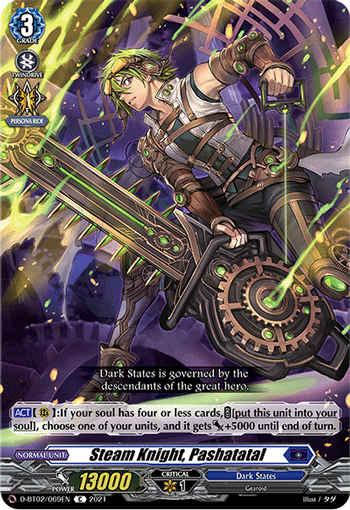 D-BT02/069EN Steam Knight, Pashatatal C