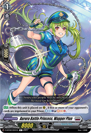 D-BT02/091EN Aurora Battle Princess, Wapper Plun C