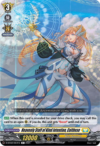 D-BT02/097EN Heavenly Staff of Kind Intention, Colthese C