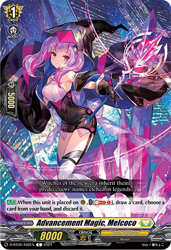 D-BT02/102EN Advancement Magic, Melcoco C