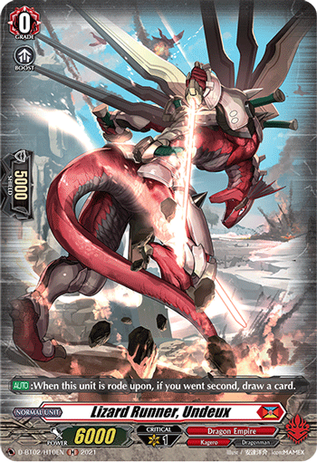 D-BT02/H10EN Lizard Runner, Undeux H