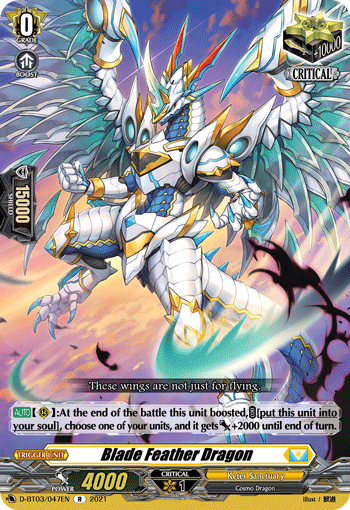 D-BT03/047EN Blade Feather Dragon R