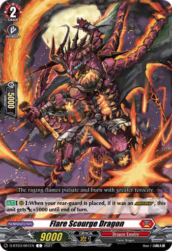 D-BT03/061EN Flare Scourge Dragon C