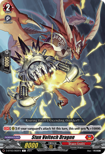 D-BT03/062EN Stun Voltech Dragon C