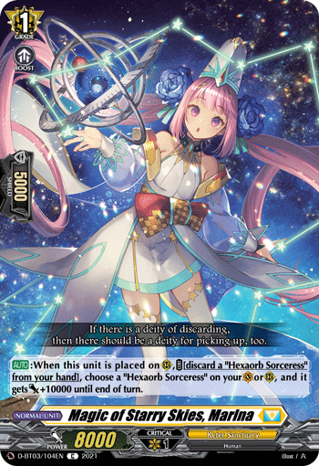 D-BT03/104EN Magic of Starry Skies, Marlna C