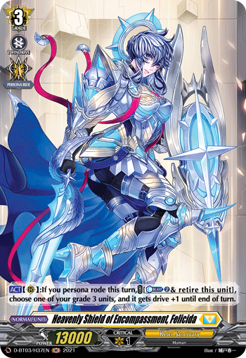 D-BT03/H37EN Heavenly Shield of Encompassment, Felicida H