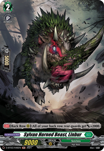 D-BT03/H46EN Sylvan Horned Beast, Linbur H