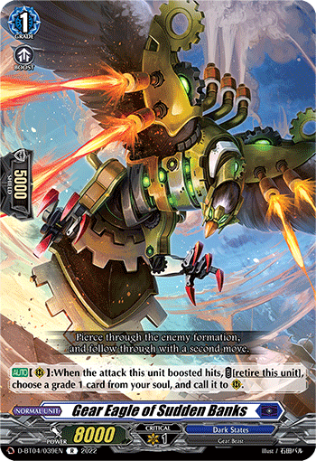 D-BT04/039EN Gear Eagle of Sudden Banks R