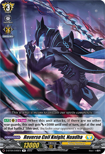 D-BT04/049EN Reverse Coil Knight, Nuadha R