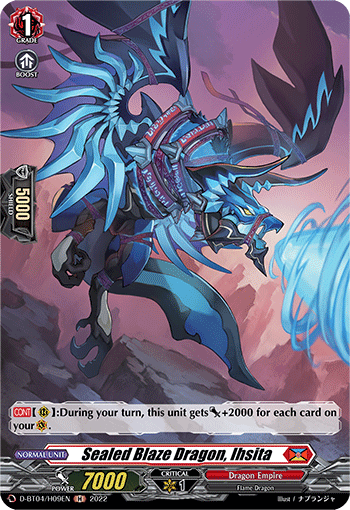 D-BT04/H09EN Sealed Blaze Dragon, Ihsita H