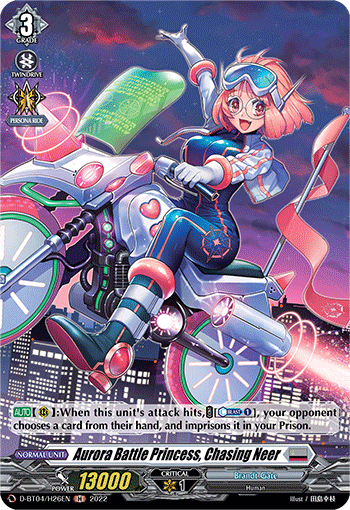 D-BT04/H26EN Aurora Battle Princess, Chasing Neer H