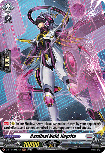 D-BT04/H27EN Cardinal Noid, Negrita H