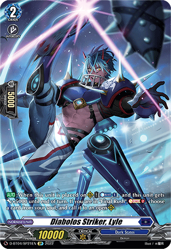 D-BT04/SP21EN Diabolos Striker, Lyle SP