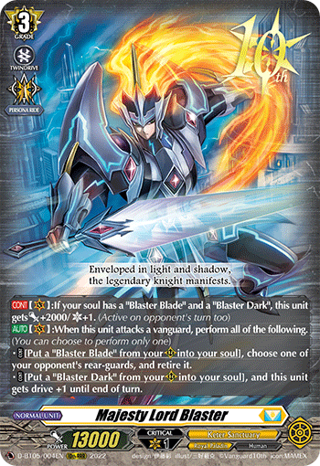 D-BT05/004EN Majesty Lord Blaster RRR