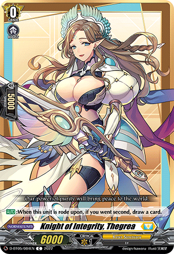 D-BT05/084EN Knight of Integrity, Thegrea C