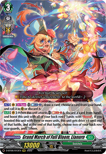 D-BT06/013EN Grand March of Full Bloom, Lianorn RRR