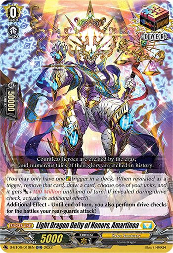 D-BT06/019EN Light Dragon Deity of Honors, Amartinoa ORR