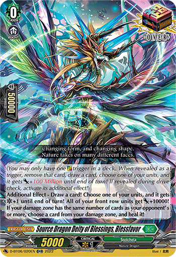 D-BT06/020EN Source Dragon Deity of Blessings, Blessfavor ORR