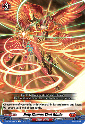 D-BT06/069EN Holy Flames That Binds C