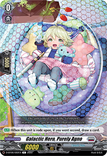D-BT06/082EN Galactic B-Hero, Purely Agno C