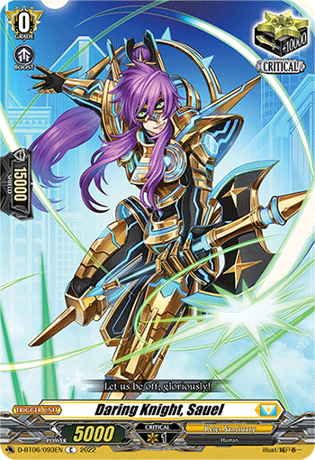 D-BT06/093EN Daring Knight, Sauel C