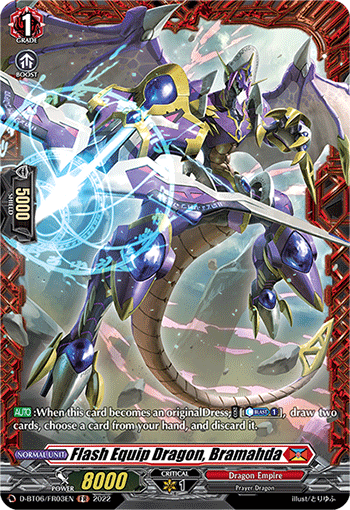 D-BT06/FR03EN Flash Equip Dragon, Bramahda FR