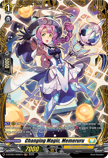 D-BT06/FR26EN Changing Magic, Memeruru FR