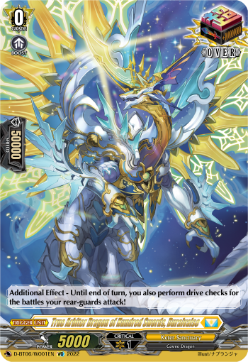 D-BT06/WO01EN True Arbiter Dragon of Hundred Swords, Duralvalse WO