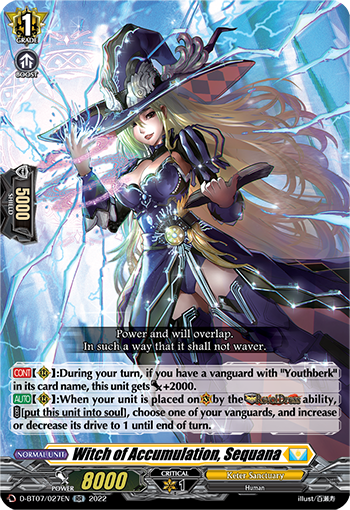 D-BT07/027EN Witch of Accumulation, Sequana RR