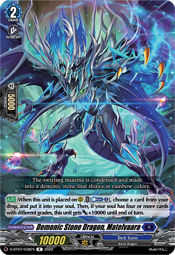 D-BT07/038EN Demonic Stone Dragon, Matelvaara R