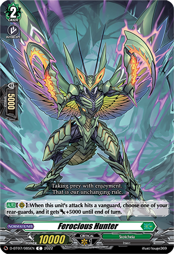 D-BT07/085EN Ferocious Hunter C