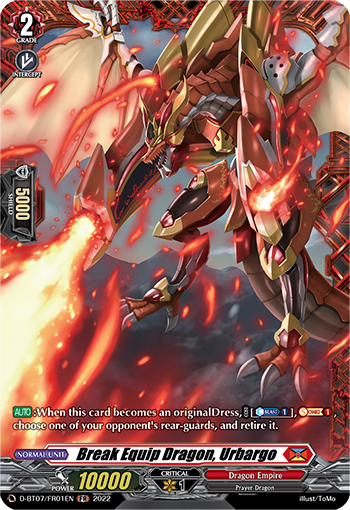 D-BT07/FR01EN Break Equip Dragon, Urbargo FR