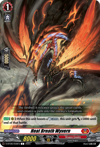 D-BT08/059EN Heat Breath Wyvern C