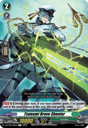 D-BT08/088EN Tsunami Brave Shooter C