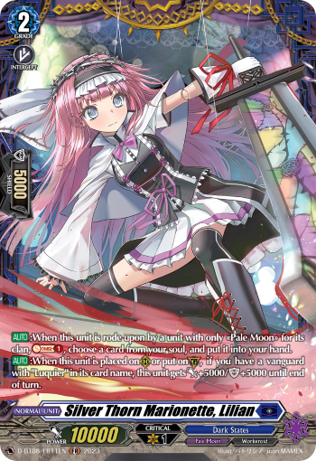 D-BT08/FR11EN Silver Thorn Marionette, Lilian FR
