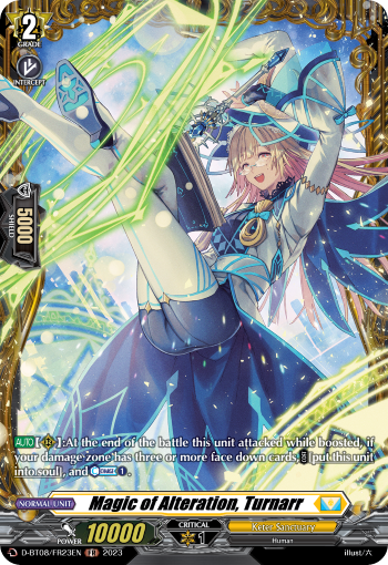 D-BT08/FR23EN Magic of Alteration, Turnarr FR
