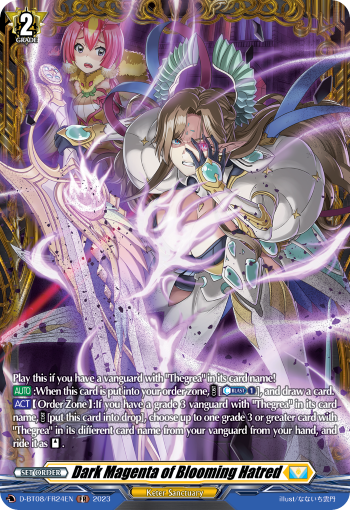 D-BT08/FR24EN Dark Magenta of Blooming Hatred FR