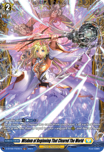 D-BT08/FR28EN Wisdom of Beginning That Cleared The World FR