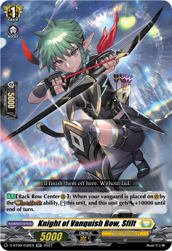 D-BT09/032EN Knight of Vanquish Bow, Sfilt RR