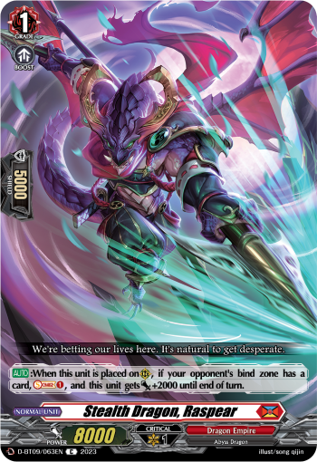 D-BT09/063EN Stealth Dragon, Raspear C