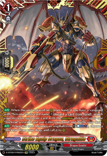 D-BT09/FFR02EN Strike Equip Dragon, Stragallio FFR